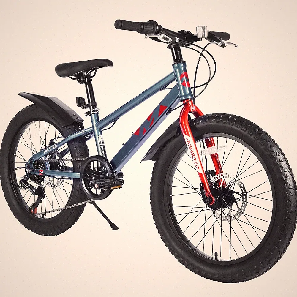 20" Kids Bicycle,7-Speed Fat Tire Mountain Bike for Boys & Girls Age 5 + Years