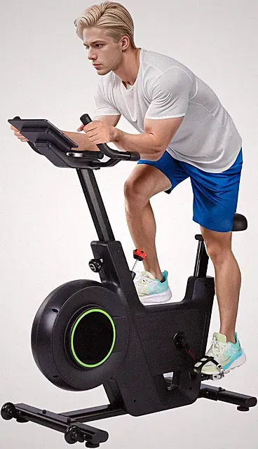 30 LBS Magnetic Indoor Cycling Bike Stationary Bikes with Handlebar Adjustment