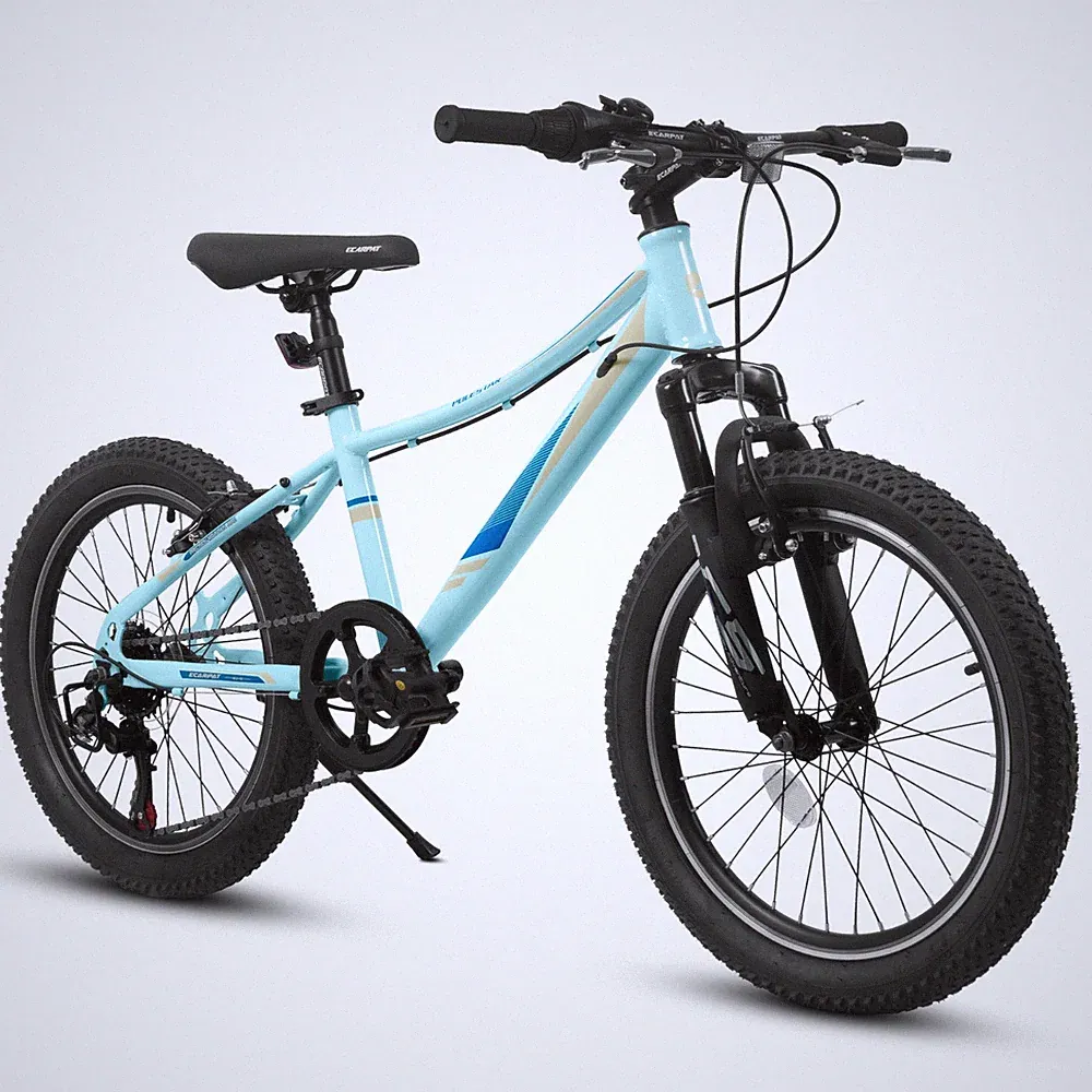 7-Speed Kids Bike Children Bicycle V-Brake Mountain Tire Boys Girls Ages 6-12