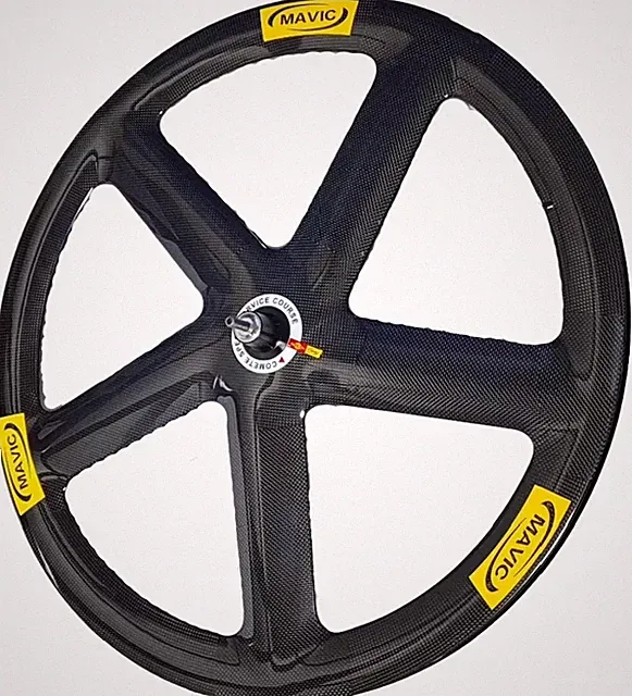 700C Carbon Fiber 5-spoke Bike Wheelset Disc /V Brack Suitable for Road Bicycles