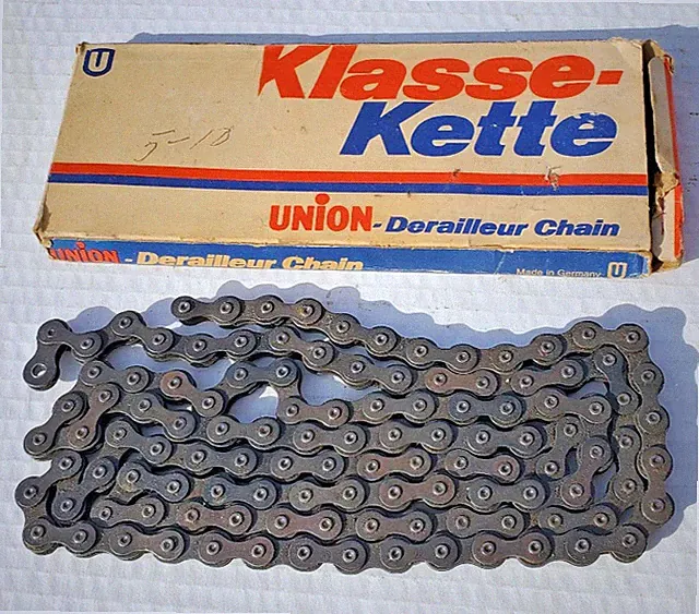 NOS Schwinn Union Stingray Krate Fastback Bicycle Chain 5 & 10 spd Vtg 70's 116L