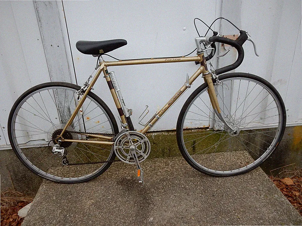 Vintage Motobecane Super Mirage Touring Road Bike 10 Speed 27" Wheels