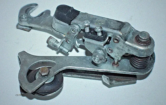 Vintage Rear Derailleur Long Cage 5/6 Speed Touring Road Silver Fast USA Shipper